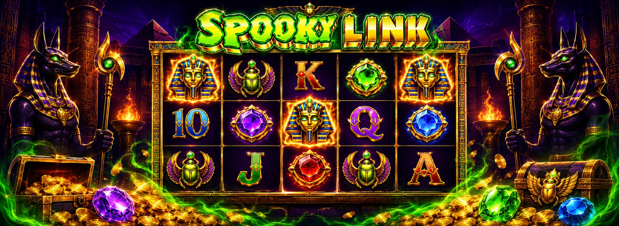 Spooky Link pokies — five jackpot tiers and the Mo' Mummy feature family